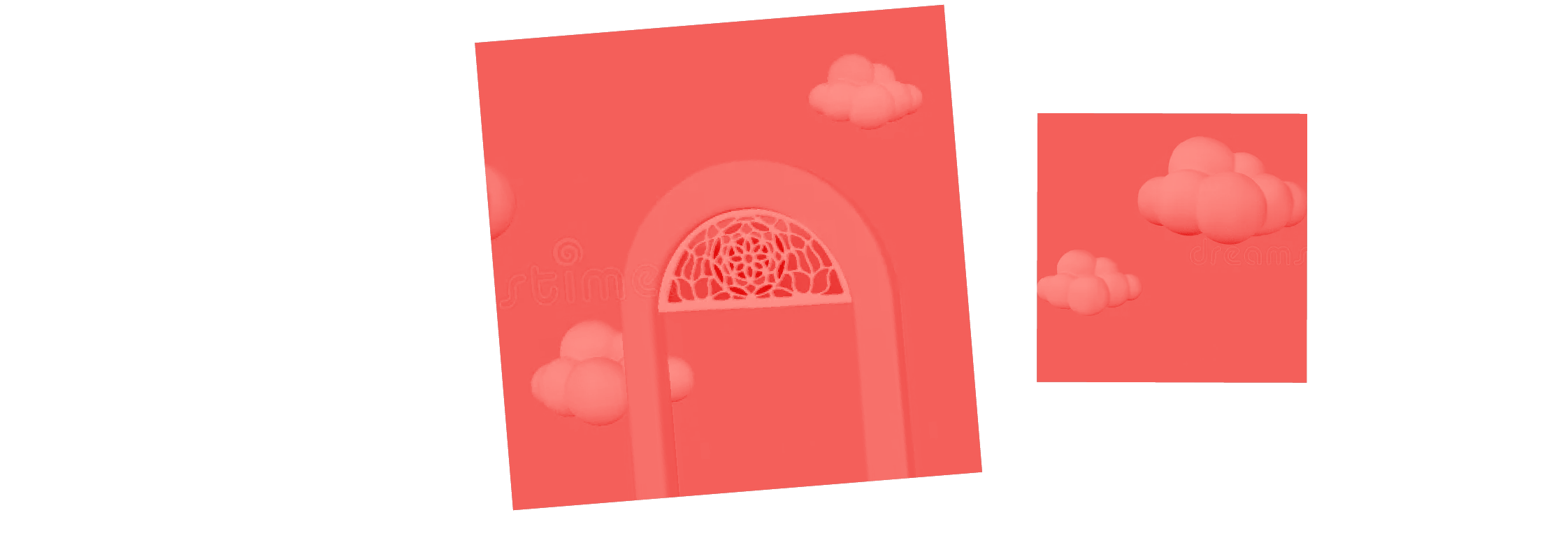 Combined Background shape